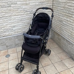 Aprica ラクーナクッションフリープラス＋純正レインカバー の画像