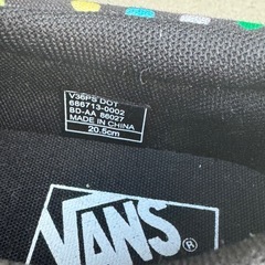 VANSスニーカー　ドット　20.5cmの画像