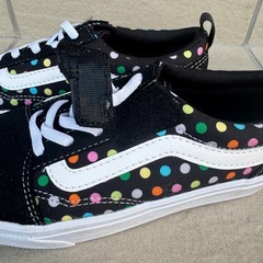 VANSスニーカー　ドット　20.5cmの画像