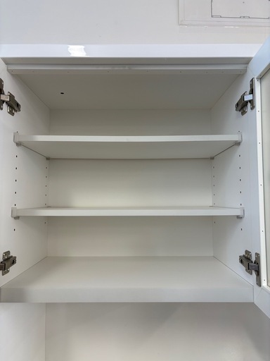 ジモティー特別価格? N1182★レンジボード★カップボード★食器棚★幅900mm