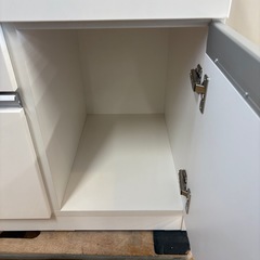 ジモティー特別価格🉐 N1182★レンジボード★カップボード★食器棚★幅900mmの画像