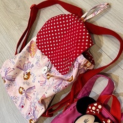 ミニーちゃん ぬいぐるみ付きリュックディズニー ちいさなプリンセス ソフィアリュックセットの画像