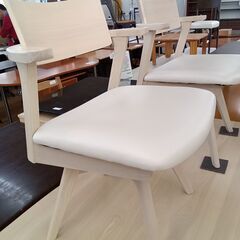 ★リユースのサカイつくば店★TK7309 ニトリ ダイニングテーブルセット ナチュラル H70×D90×W150 クリーニング済みの画像