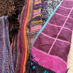 マフラー ショールの画像