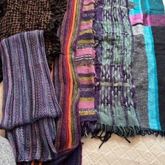 マフラー ショールの画像