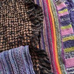 マフラー ショールの画像