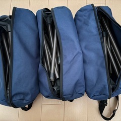 カインズ 持ち運びに便利なリラックスチェア ネイビー 【一脚 1,500円～4,000円】の画像