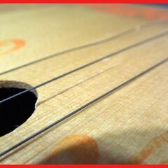 バラライカ 全長約68cm ロシア 民族楽器 3弦 現状品 弦楽器 コレクション インテリア オブジェ 札幌市 新道東店の画像