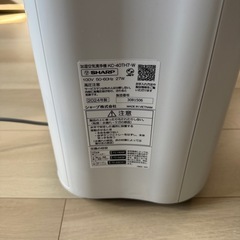 シャープ　空気清浄機の画像