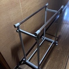 2連パイプハンガーの画像