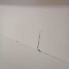 ★リユースのサカイつくば店★TK7310  収納棚 ホワイト H106×D28×W80 クリーニング済みの画像