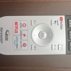 SHARP 4K  液晶テレビ　45いんちインチの画像