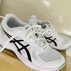 asics21cm バレーボールシューズ　試し履き未使用の画像