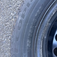 お引き渡し先確定　
14インチ普通タイヤホイールセットの画像