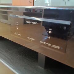 ★リユースのサカイつくば店★TK7311 SHARP TVボード ブラック H44×D44×W114 クリーニング済みの画像