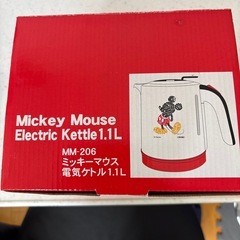 ミッキーマウス　電気ケトルの画像