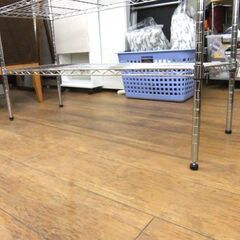 5段 メタルラック ラック 棚 幅105×奥40×高さ182ｃｍ スチールラック 収納家具 多目的棚 札幌市厚別区 厚別店の画像