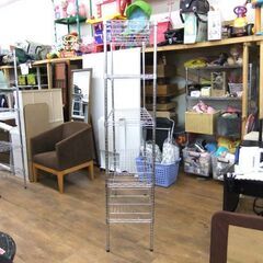 5段 メタルラック ラック 棚 幅105×奥40×高さ182ｃｍ スチールラック 収納家具 多目的棚 札幌市厚別区 厚別店の画像