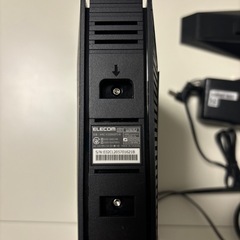 ELECOM WiFiルーター  Wi-Fi 6(11ax) 2402+800Mbps Wi-Fi ギガビットルーター WRC-X3200GST3-B の画像