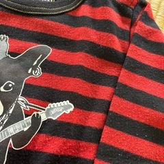 ボーダーロックTシャツ95の画像