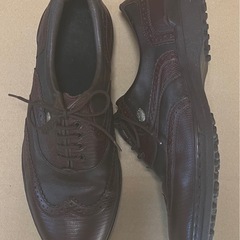 本革ゴルフシューズ 27.0EEEの画像