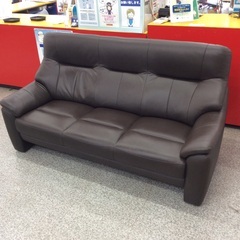 【ハイバックでゆったり座れる】 3人掛けソファ GITIO　革製...