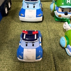 ロボット おもちゃ セット トラック ロボカーポリーの画像