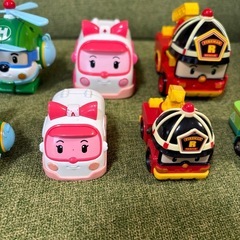 ロボット おもちゃ セット トラック ロボカーポリーの画像