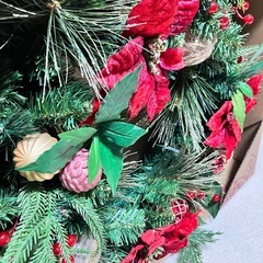 クリスマスリース　未使用品の画像