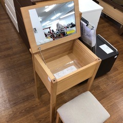 無印良品 木製ドレッサー【トレファク川越店】の画像