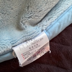 シングル毛布2枚セット　色違いの画像