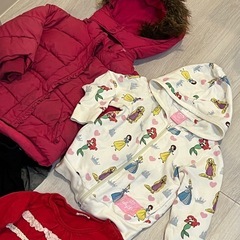 ❤️無料❤️女の子95cm秋冬6点セットおまとめbabydoll BaBranshesプリンセスミッキーGAPの画像