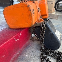 250kg ヒタチ　電動チェーンブロック　HITACHI  現状品の画像