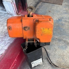 250kg ヒタチ　電動チェーンブロック　HITACHI  現状品の画像