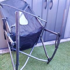 【美品】TIMBER RIDGE ロッキングチェア  折りたたみ式  収納バッグ付 アウトドアチェア キャンプの画像
