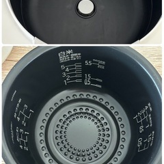 日立 IHジャー炊飯器 5.5合 2020年製 圧力スチーム炊き ふっくら御膳 RZ-TS103M シャンパンホワイト HITACHI 札幌市白石区★の画像