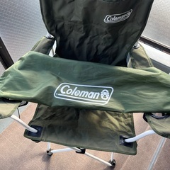 コールマン　キャンプ用折りたたみ椅子　二脚セットの画像