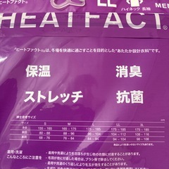 ヒートファクト　
メンズの画像