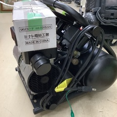 ミナト エアーコンプレッサー CP-81Si エアホース •ガン付 管D251116CK (ベストバイ 静岡県袋井市)の画像