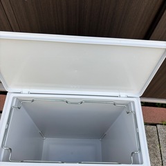 無印良品　ダストボックス　ゴミ箱　蓋ありの画像