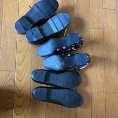 【全新品】GU 靴2足 ＋H＆Ｍ靴1足　a 22.5cmの画像