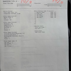 受付終了【使用頻度極小】モノクロレーザープリンターの画像