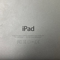 iPad air2 16GB wifi+Cellularの画像