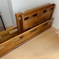 【決まりました】二段ベッド　二段でも単体でもok フレームのみの画像