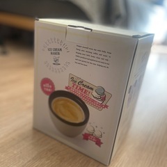 【新品未使用】アイスクリームメーカーの画像