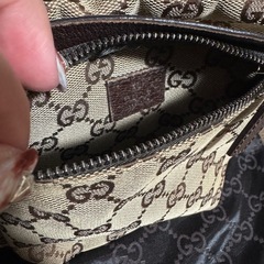 GUCCIウエストポーチ　保存袋付きの画像