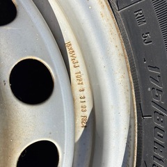 パジェロミニ　スチールホイール4本セット
の画像