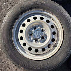 パジェロミニ　スチールホイール4本セット
の画像