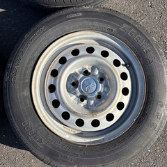 パジェロミニ　スチールホイール4本セット
の画像