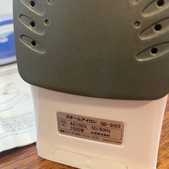 スチームアイロン　ドライ　スチーム　高温　アイロンの画像